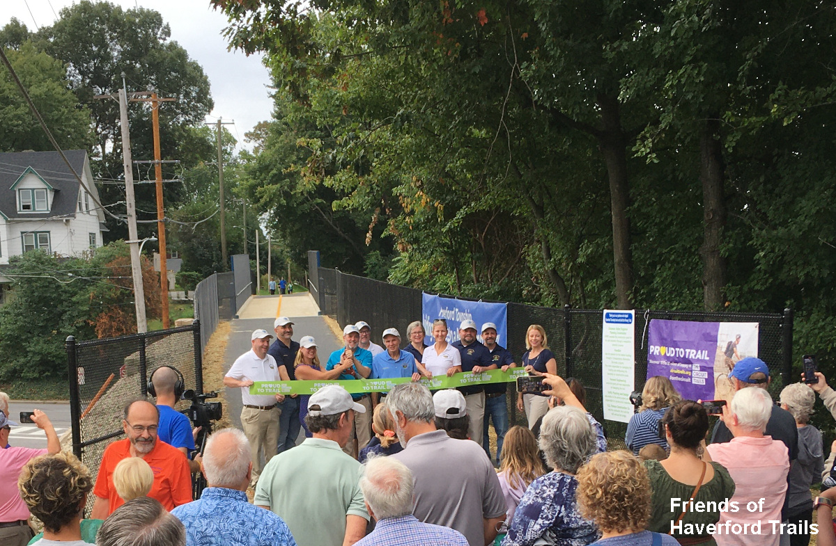 Pennsy Trail Extension Ribbon Cutting